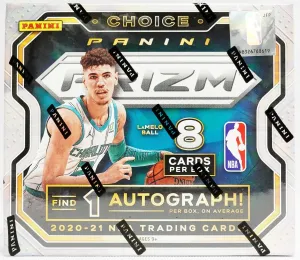 2020/21 Panini Prizm Choice Basketball Hobby Box