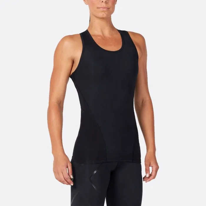 2XU MCS Cross Training Compression Top - Womens - Black/Gold