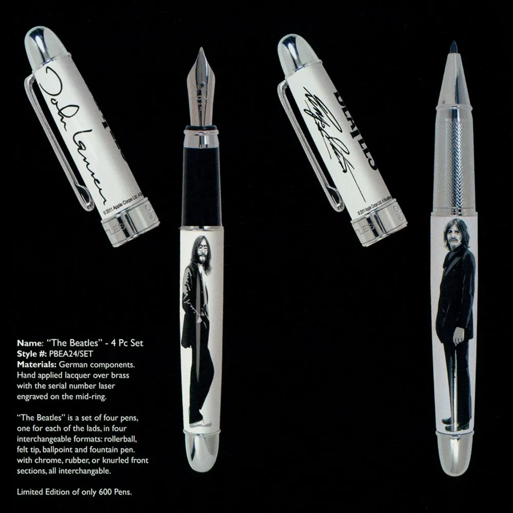 ACME "The Beatles" 4-Pen Limited Edition Set