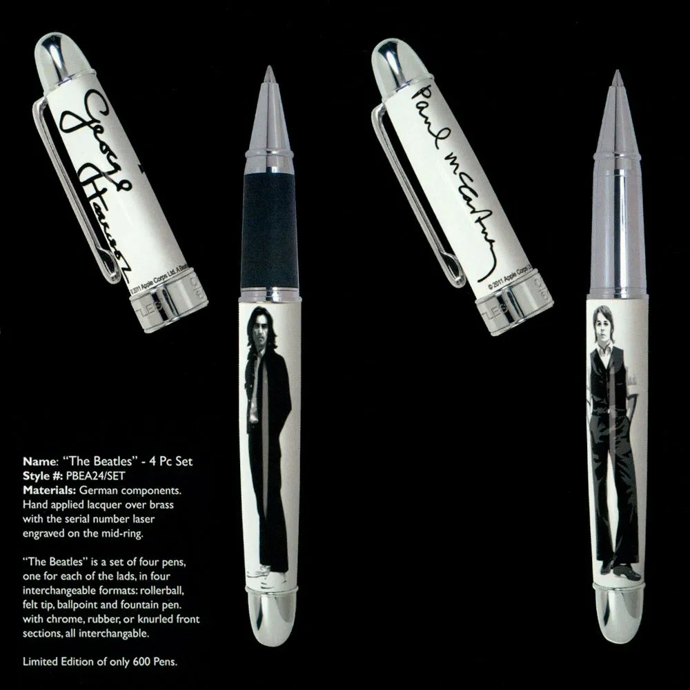 ACME "The Beatles" 4-Pen Limited Edition Set