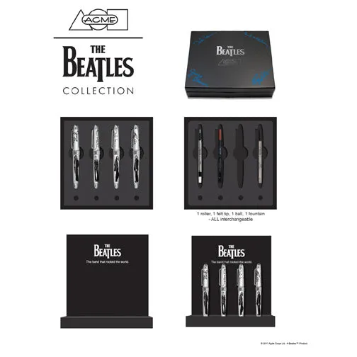 ACME "The Beatles" 4-Pen Limited Edition Set