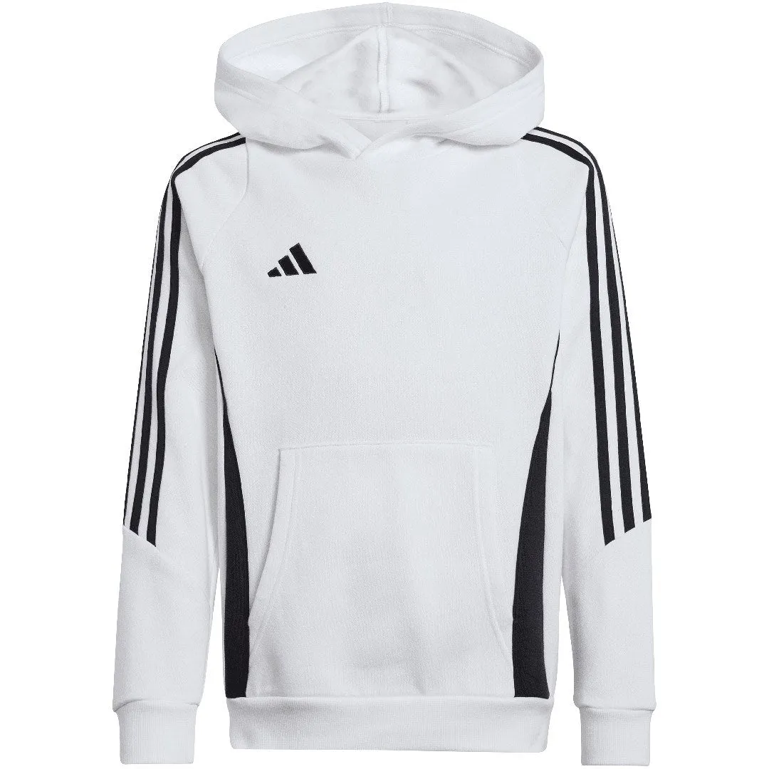 Adidas Tiro 24 Hooded Sweatshirt White Ir7506 140Cm