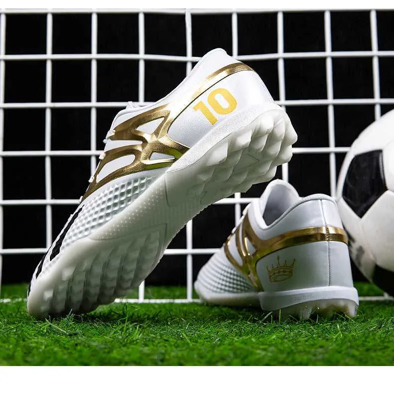 Adult and Kids' Low-Top Soccer Cleats, Training