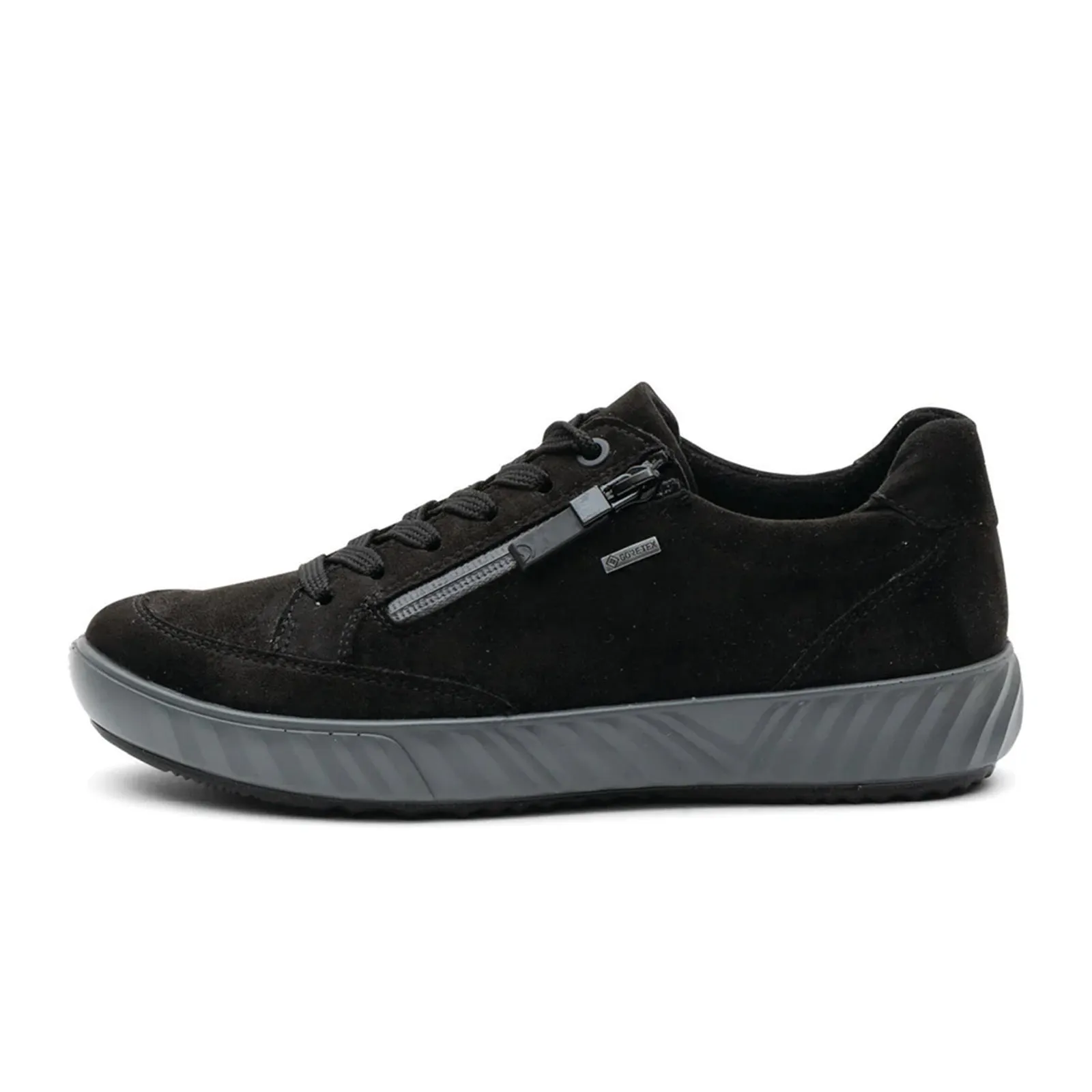 Ara Allesandra Sneaker (Women) - Black Microsuede