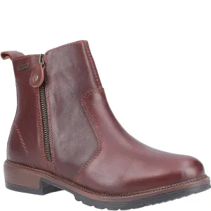 Ashwicke Zip Ankle Boots Brown