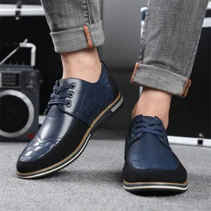 Autumn Men's Casual Shoes 46 Yards Large Size Lace-up Single Shoes Breathable British Driving Shoes Mens Shoes Single Shoes