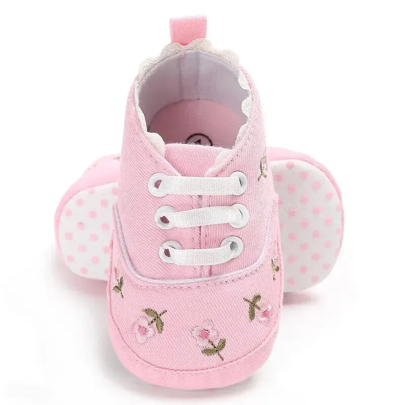 Baby Girl Casual Canvas Shoes