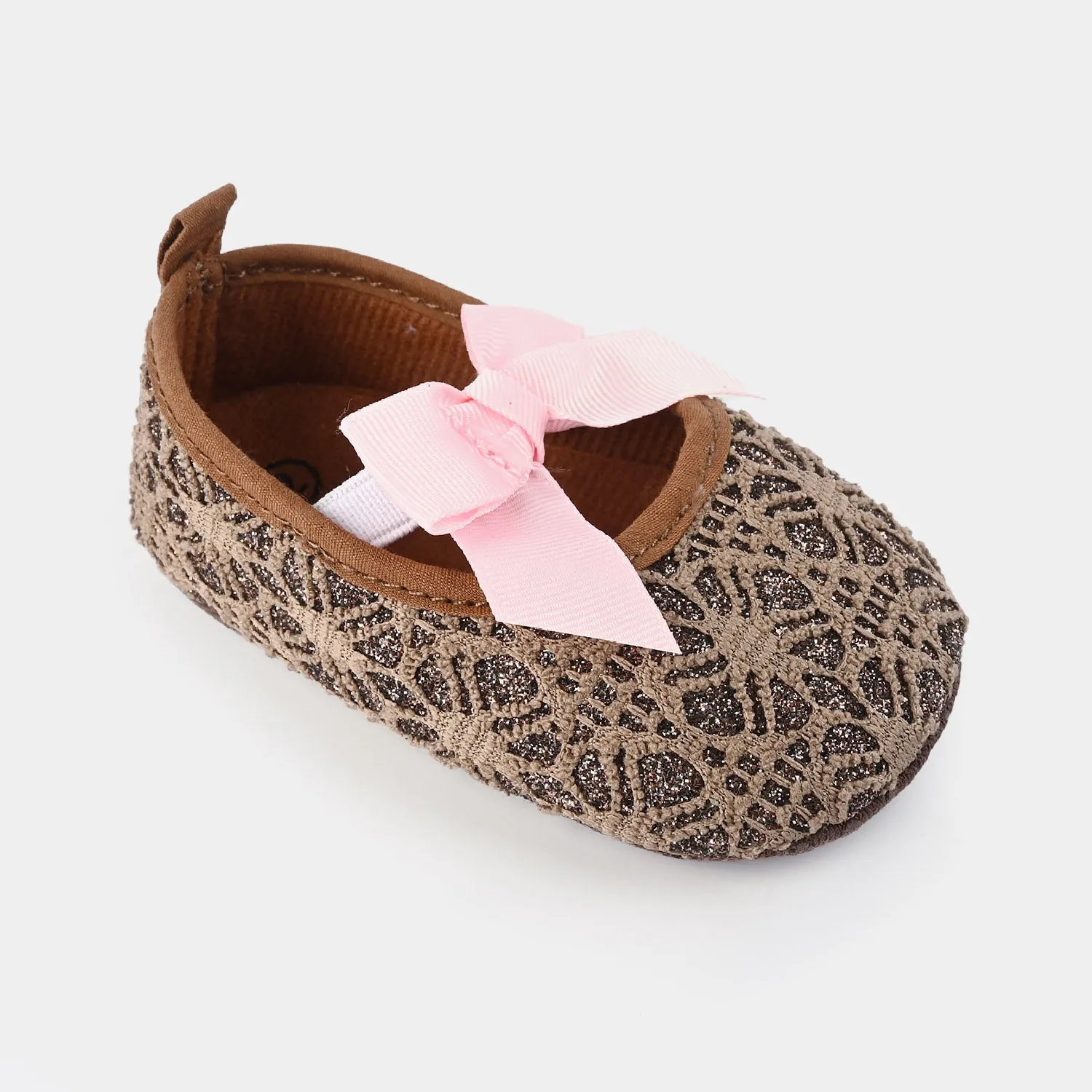 Baby Girls Shoes C-179-BROWN