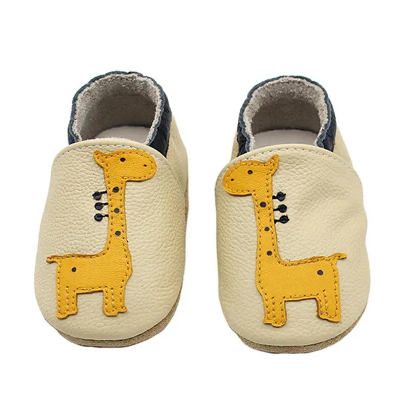 Baby Soft Cow Leather Newborn Booties for Babies Girls Infant Toddler Shoes - TGSH50685