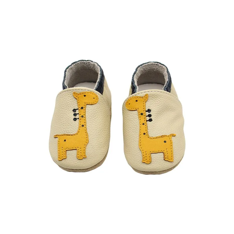 Baby Soft Cow Leather Newborn Booties for Babies Girls Infant Toddler Shoes - TGSH50685