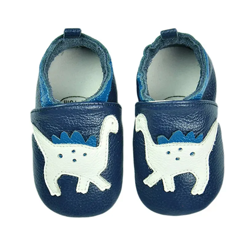 Baby Soft Cow Leather Newborn Booties for Babies Girls Infant Toddler Shoes - TGSH50685