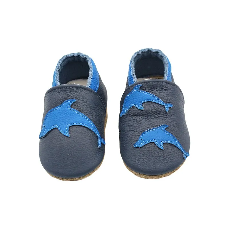 Baby Soft Cow Leather Newborn Booties for Babies Girls Infant Toddler Shoes - TGSH50685