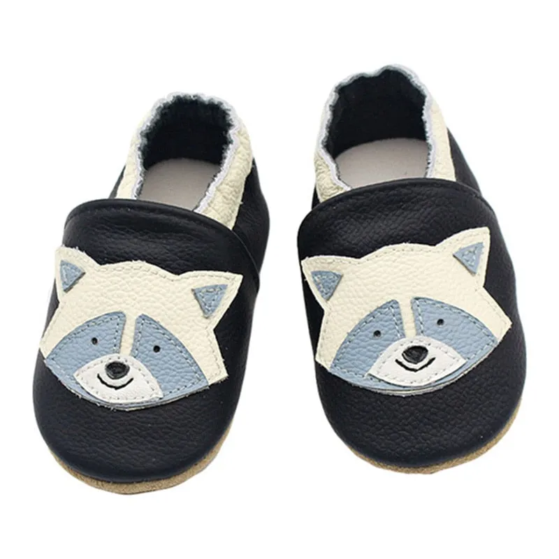 Baby Soft Cow Leather Newborn Booties for Babies Girls Infant Toddler Shoes - TGSH50685