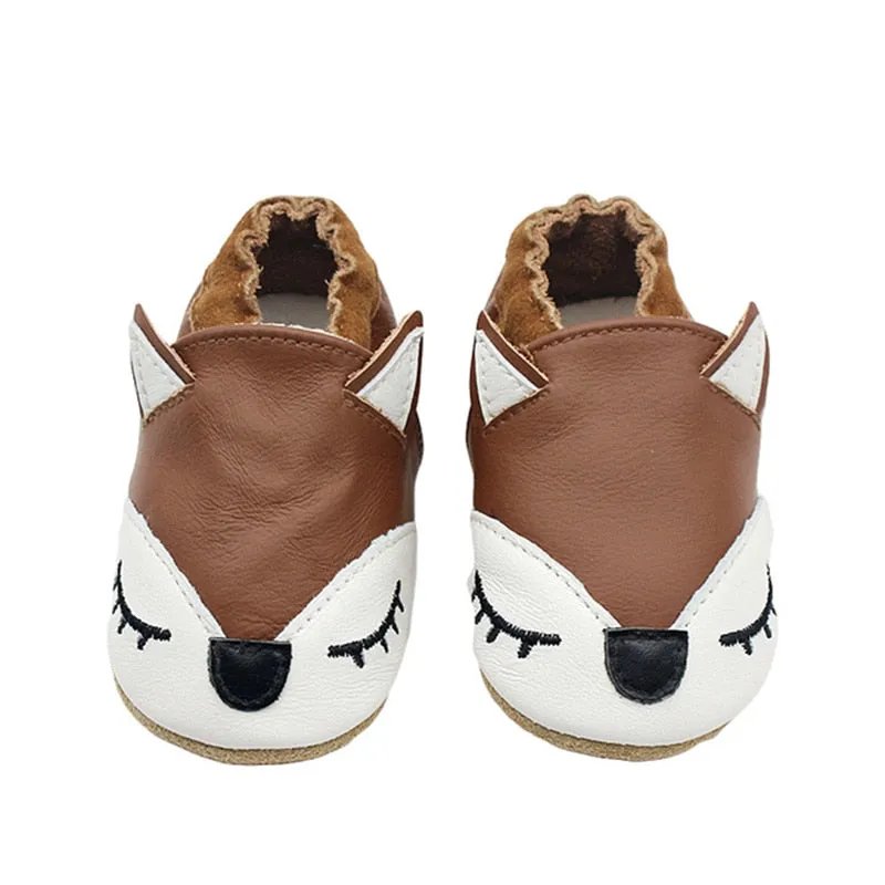 Baby Soft Cow Leather Newborn Booties for Babies Girls Infant Toddler Shoes - TGSH50685