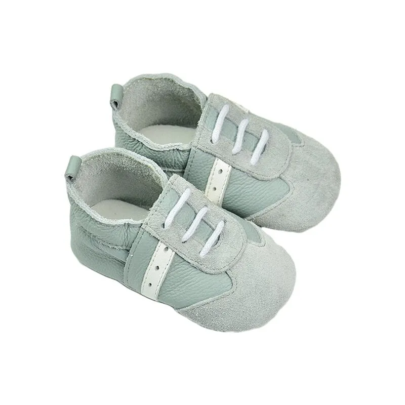 Baby Soft Cow Leather Newborn Booties for Babies Girls Infant Toddler Shoes - TGSH50685