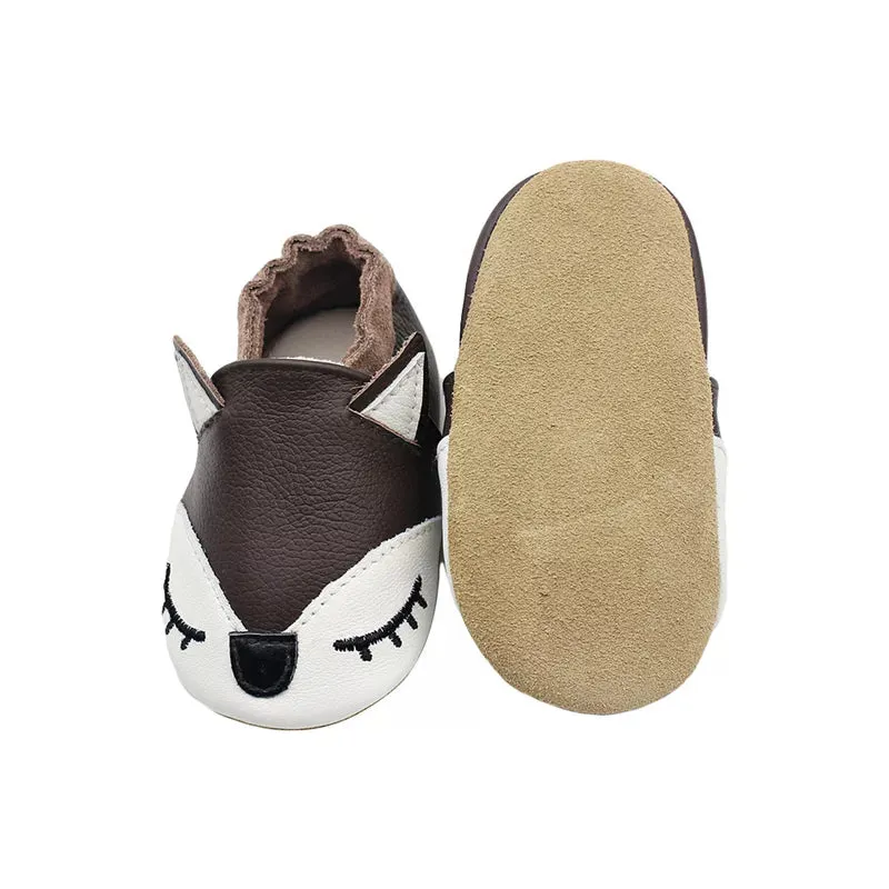 Baby Soft Cow Leather Newborn Booties for Babies Girls Infant Toddler Shoes - TGSH50685