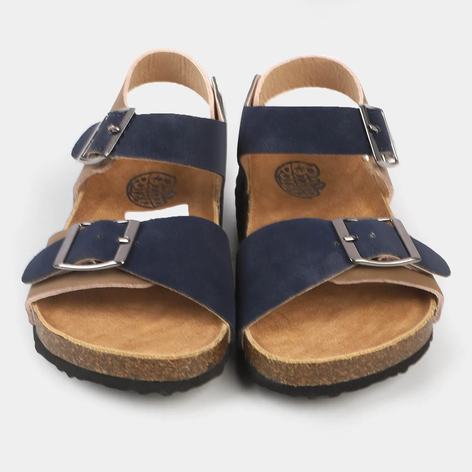 Boys Sandal 2022-184 - Camel/Blue