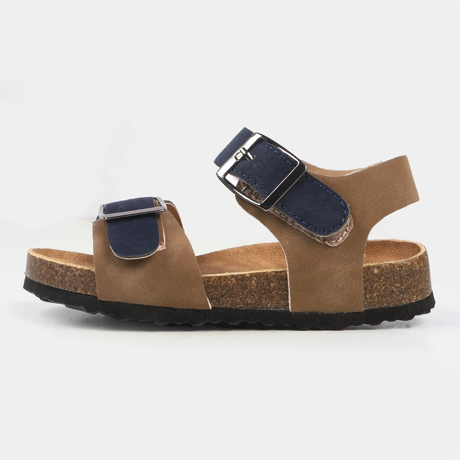 Boys Sandal 2022-184 - Camel/Blue