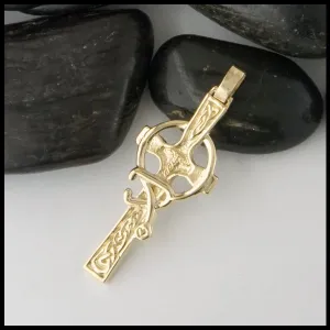 Celtic Caring Cross in Gold