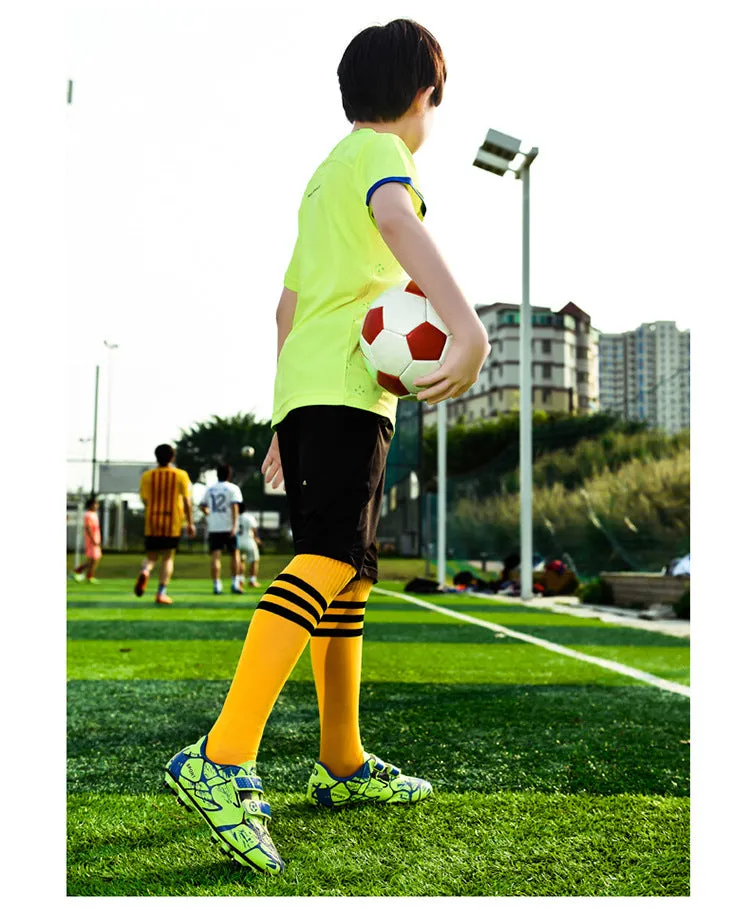 Children's Soccer Shoes, Magic Tape, Long and TF Studs