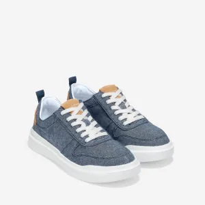 Cole Haan GrandPro Rally Canvas 100% Cotton Women's Chambray/Suede/Optic White Trainers