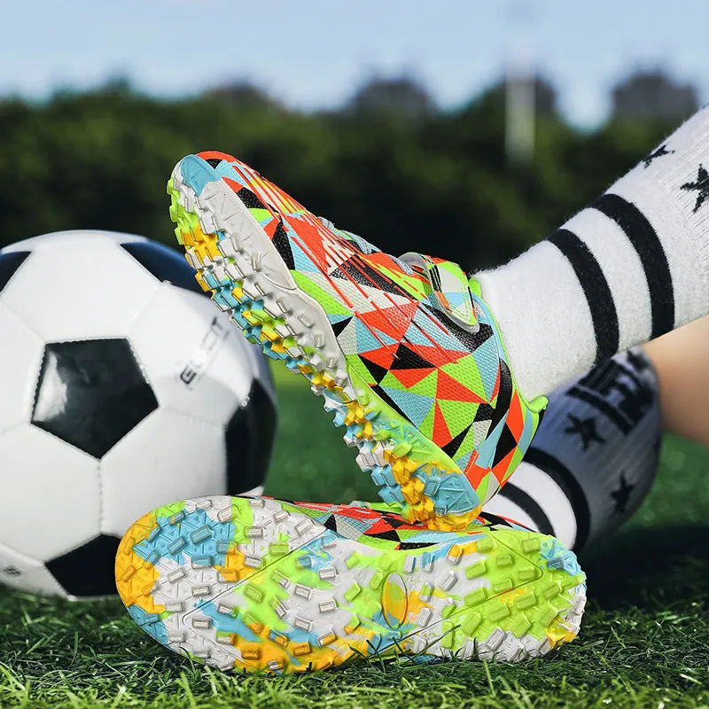 Colorful Kids' Soccer Cleats, Training