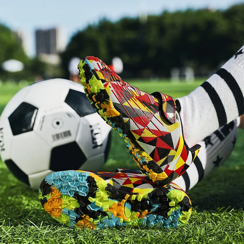 Colorful Kids' Soccer Cleats, Training