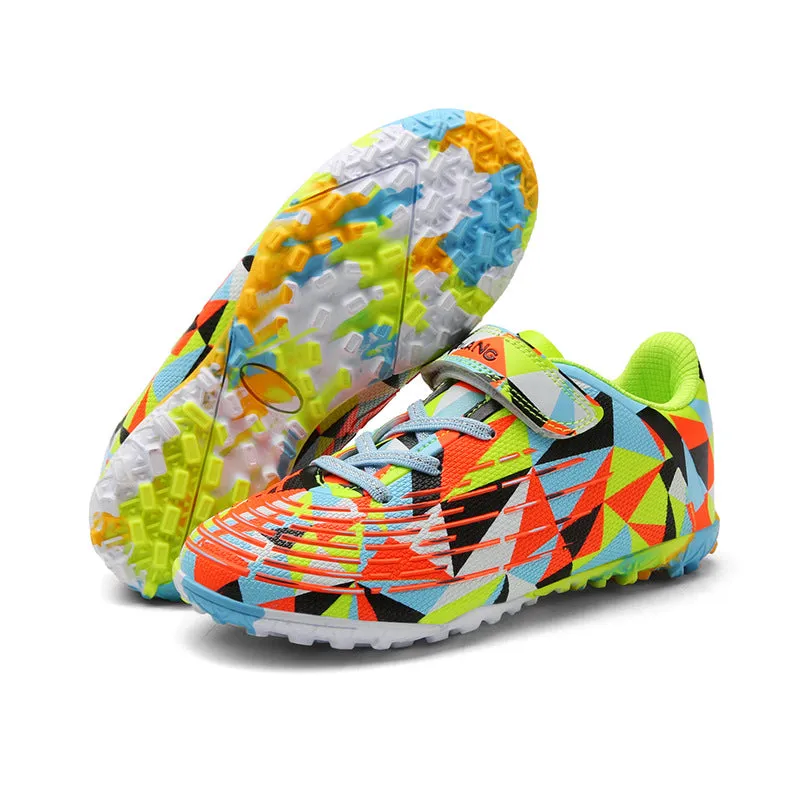 Colorful Kids' Soccer Cleats, Training