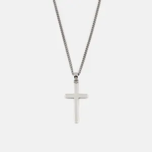 Cross Necklace | silver