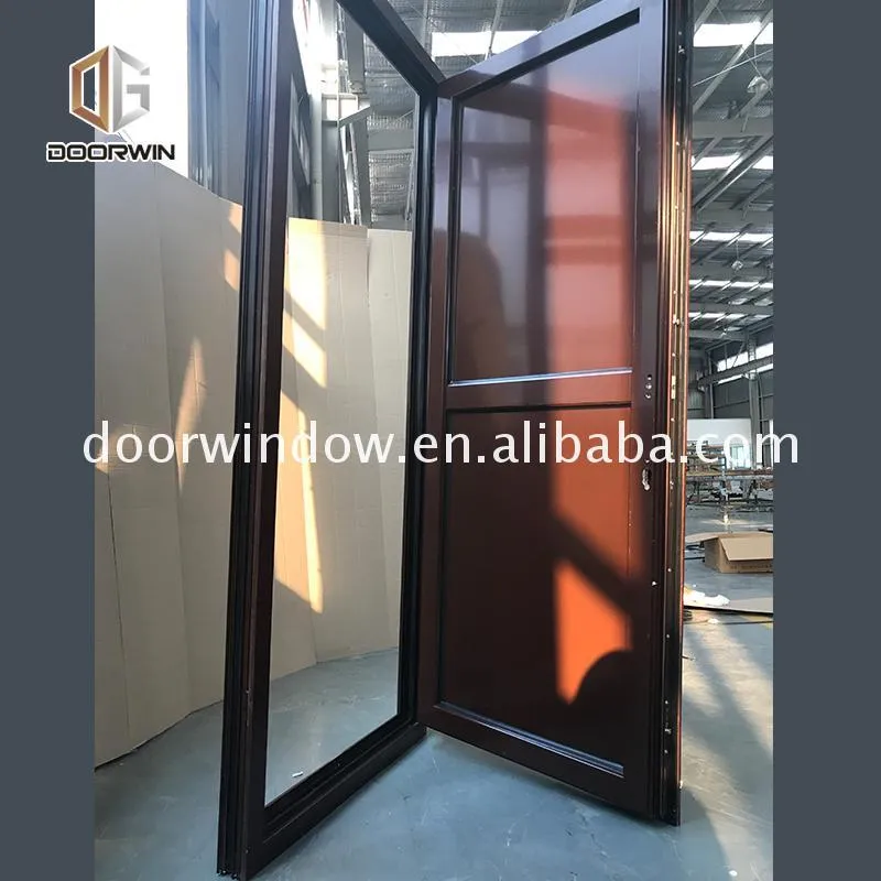 Doorwin 2021China Big Factory Good Price entry door reviews replacement glass frame