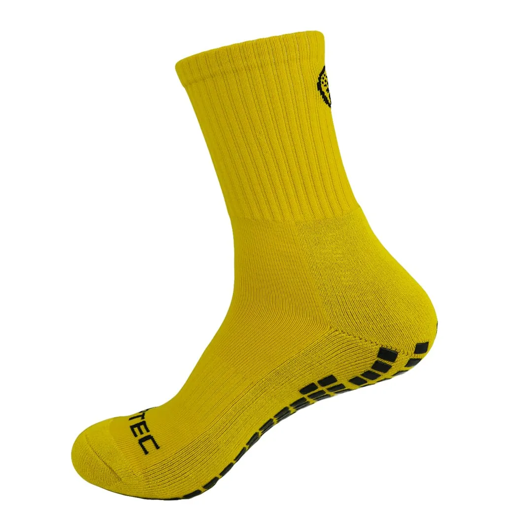 Full Length Grip Socks Yellow