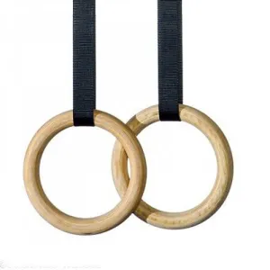 HCE Gym Rings Wooden