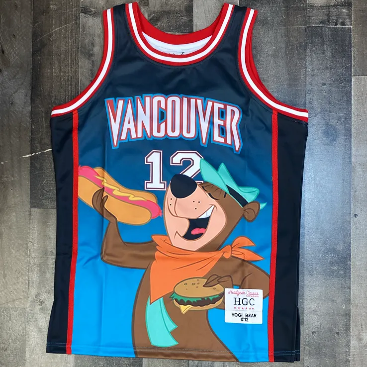 Headgear Classics- Yogi basketball jersey