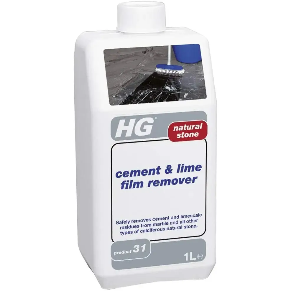 HG Floors - Natural Stone Cement Grout Film Remover P31 1L