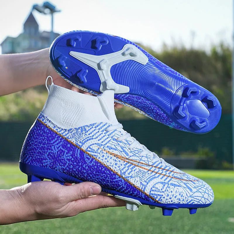 High-Top Adult and Kids' Soccer Cleats, Training