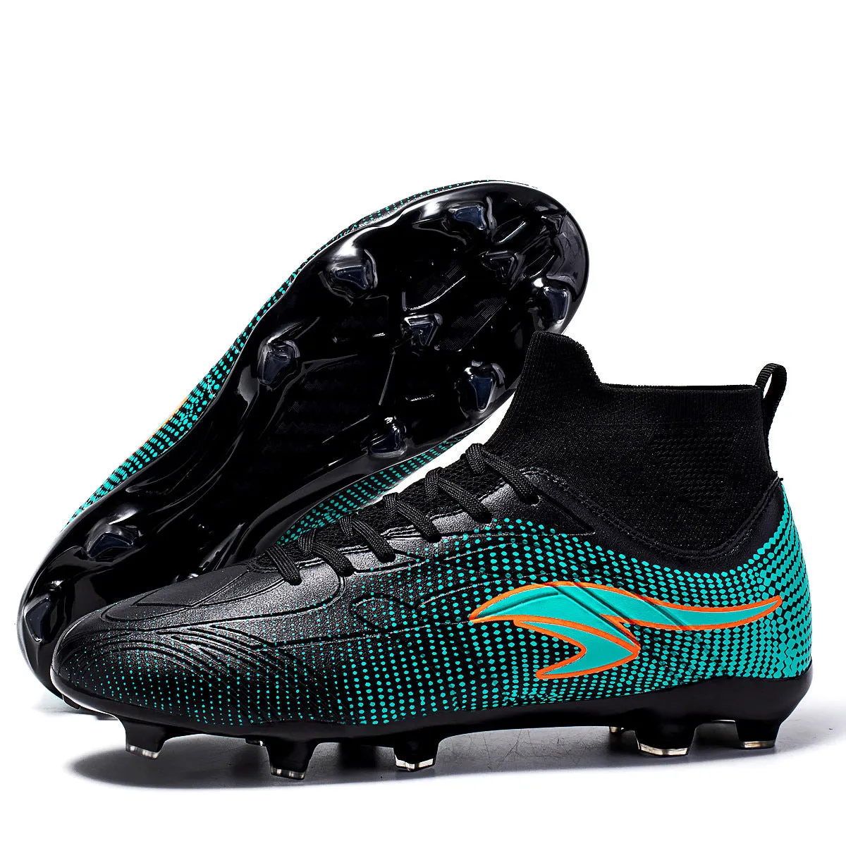 High-Top Soccer Cleats for Adult, Large Sizes, Training