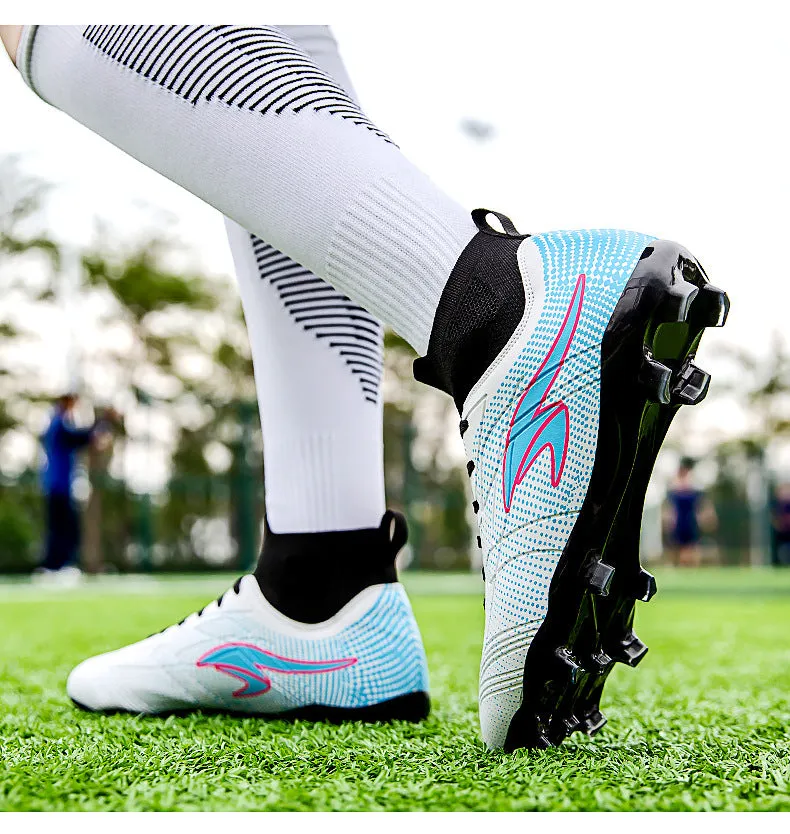 High-Top Soccer Cleats for Adult, Large Sizes, Training