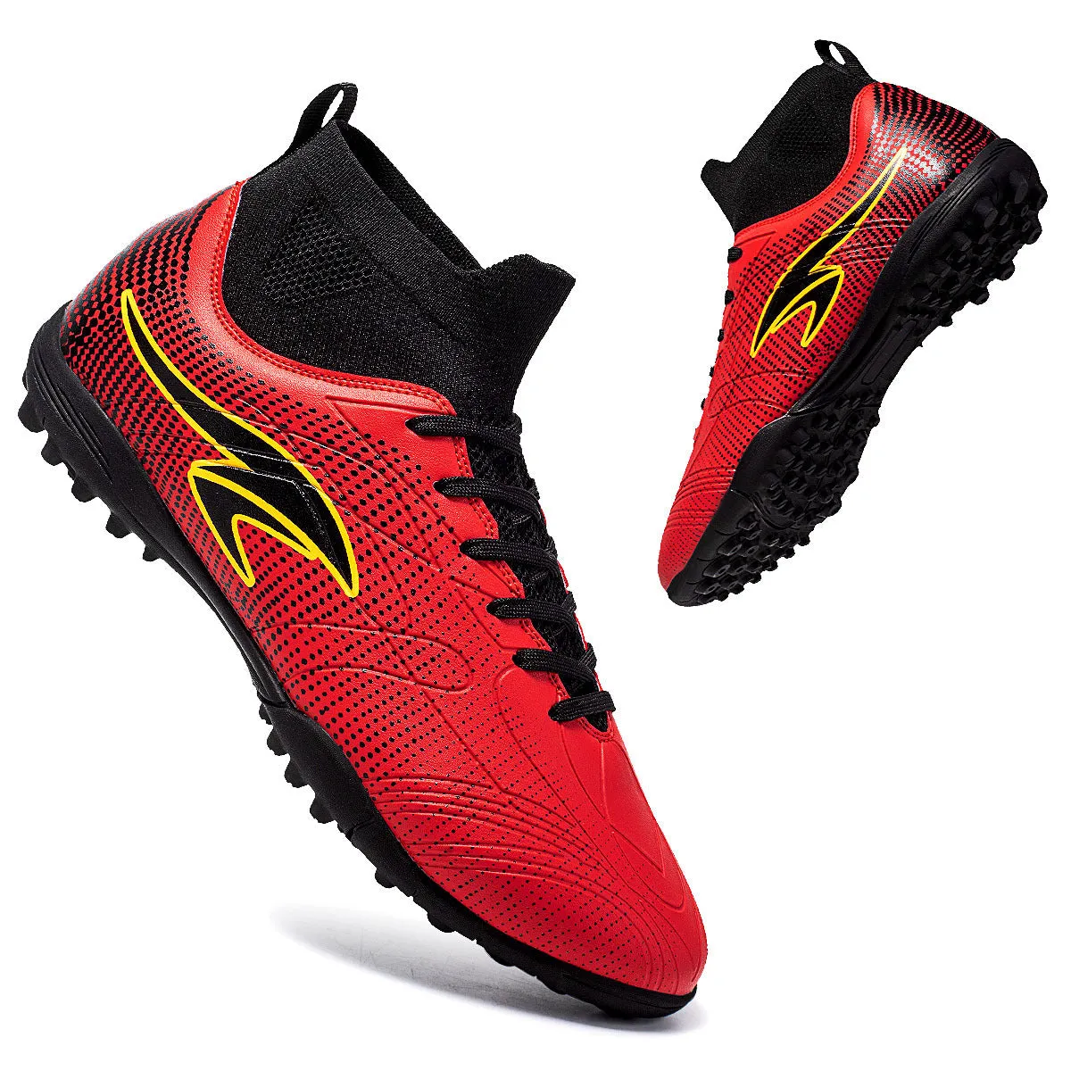 High-Top Soccer Cleats for Adult, Large Sizes, Training