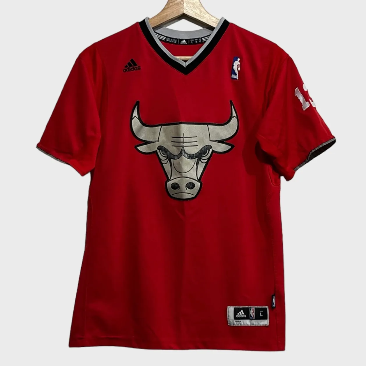 Joakim Noah Chicago Bulls 2013 Christmas Day Jersey Youth L