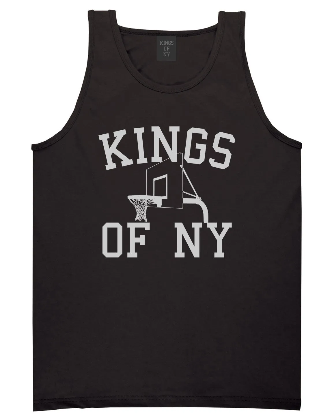 Kings Of NY Basketball Hoop Mens Tank Top T-Shirt