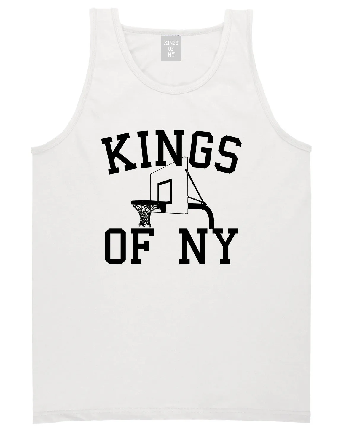 Kings Of NY Basketball Hoop Mens Tank Top T-Shirt