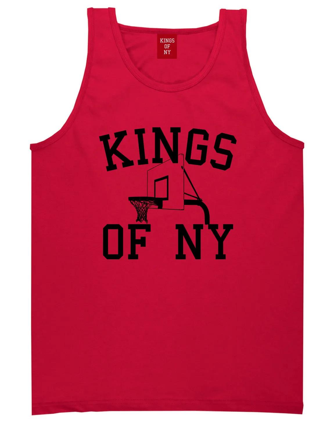 Kings Of NY Basketball Hoop Mens Tank Top T-Shirt