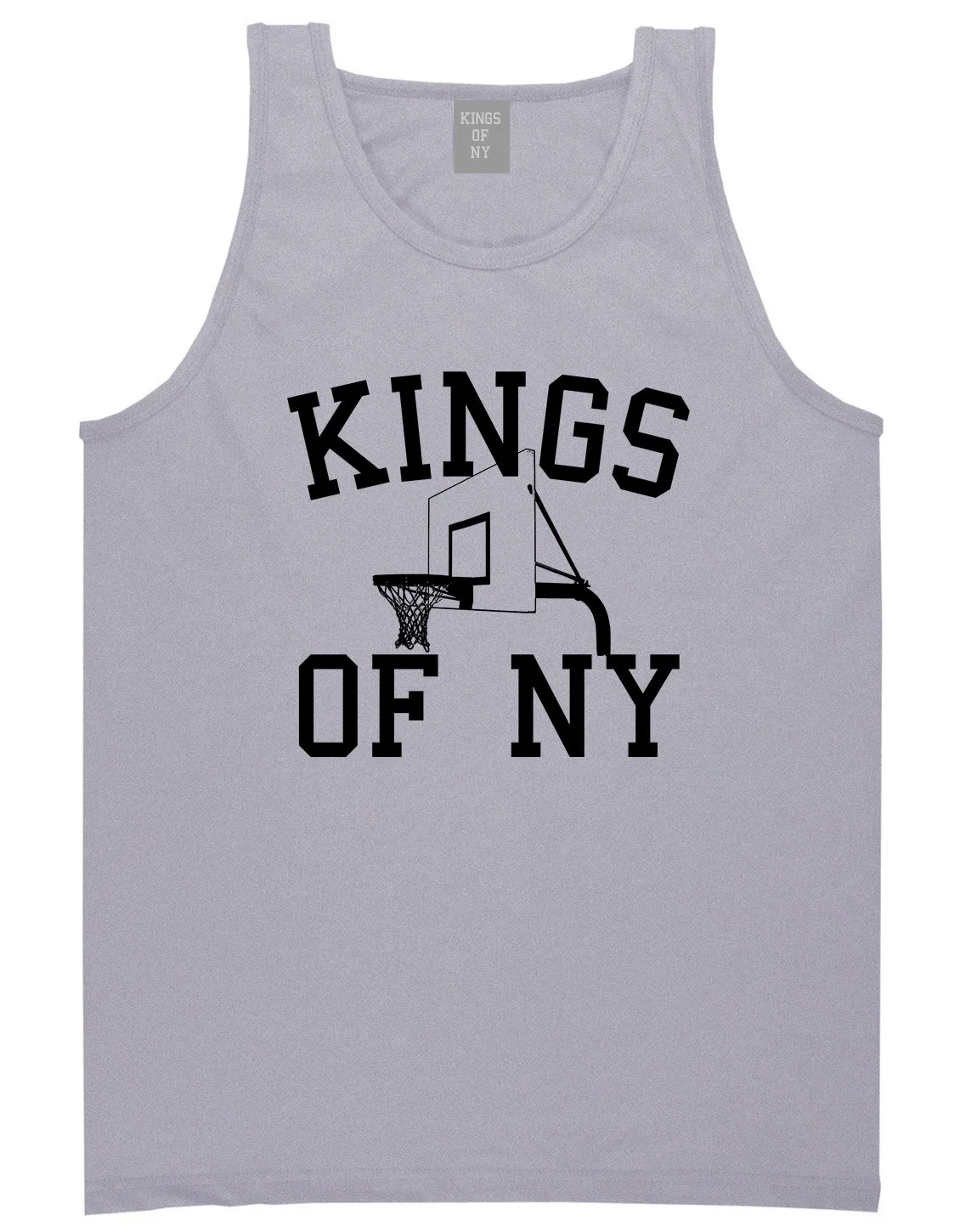 Kings Of NY Basketball Hoop Mens Tank Top T-Shirt