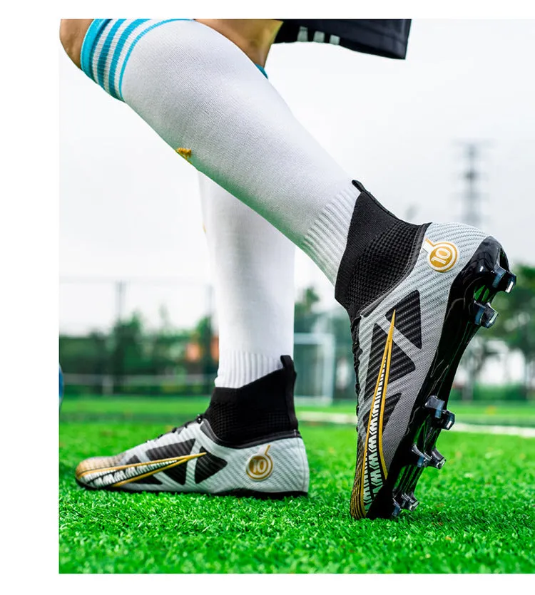 Large High-Top Adult Soccer Cleats, Training