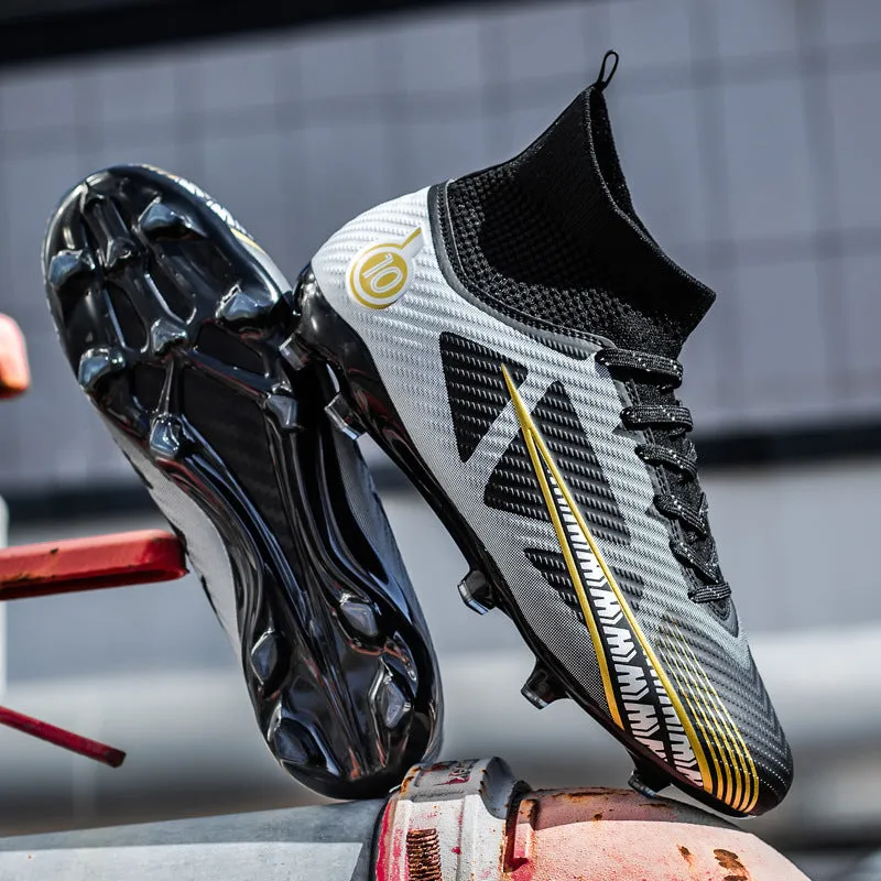 Large High-Top Adult Soccer Cleats, Training