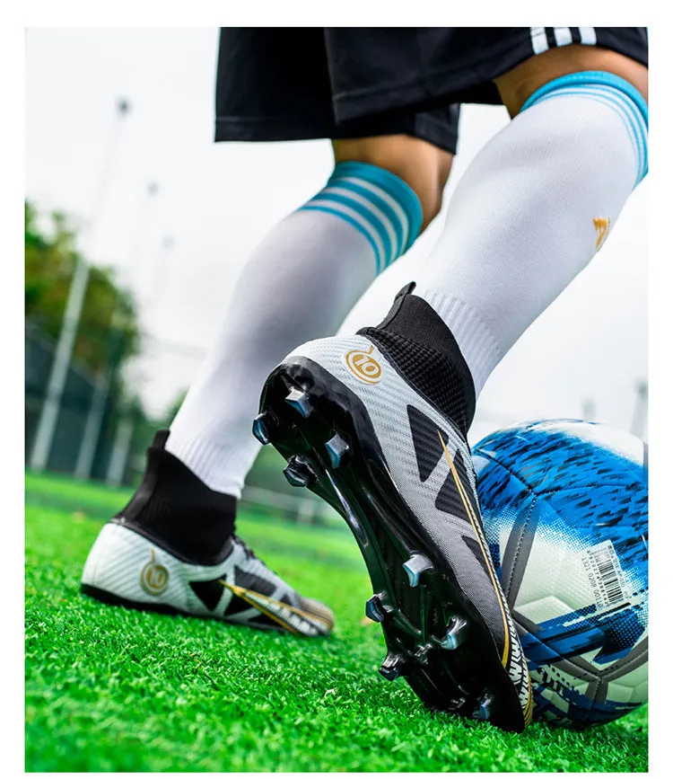 Large High-Top Adult Soccer Cleats, Training