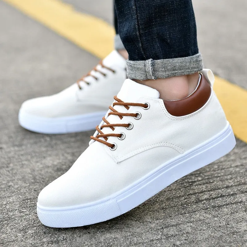 Men Canvas Shoe Casual Sneaker Comfortable Male Flats Loafers - MCS50328