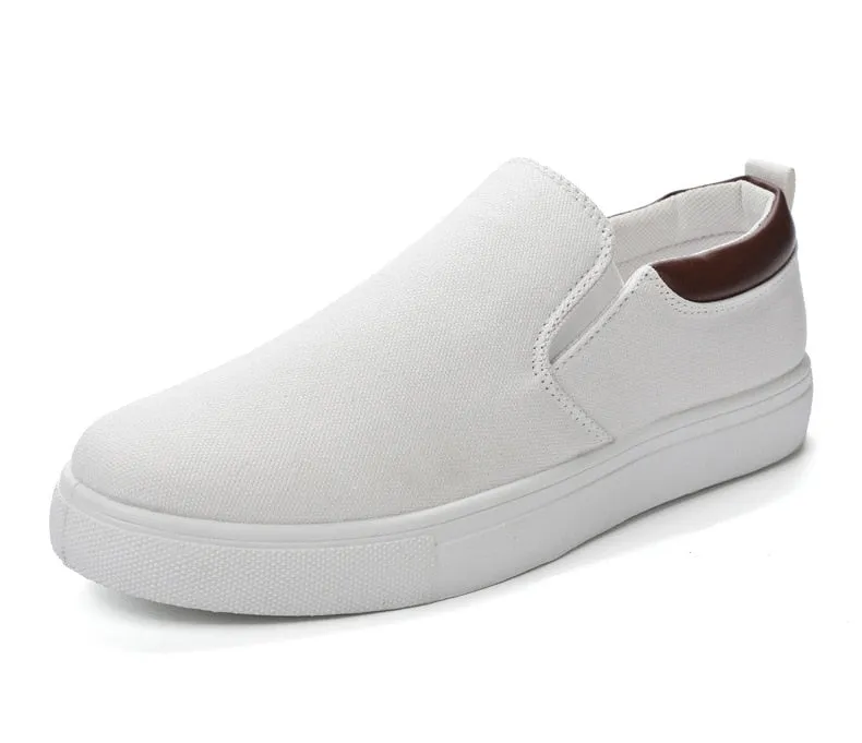 Men Canvas Shoe Casual Sneaker Comfortable Male Flats Loafers - MCS50328