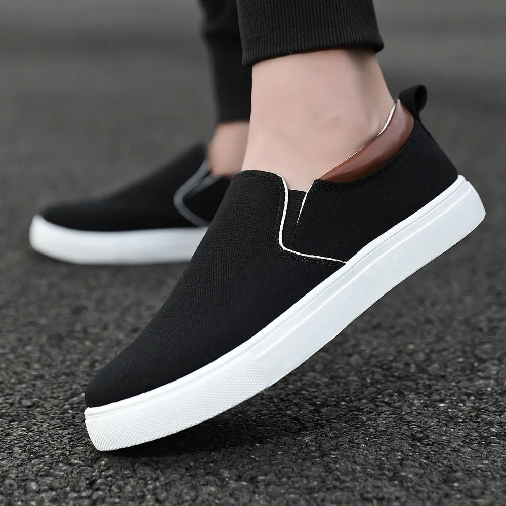 Men Canvas Shoe Casual Sneaker Comfortable Male Flats Loafers - MCS50328