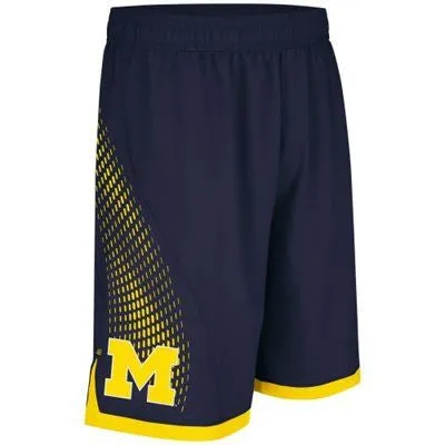 Michigan Wolverines Adidas Adult 2014 March Madness Shorts